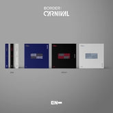 ENHYPEN - Border: Carnival (incl. 190pg Photobook, 16pg Lyric Book, 2x Photocards, Lenticular Card, Carnival Ticket, Signature Sticker + Poster) CD (Asia - Import, Photo Book, Photo / Photo Card, Sticker, Poster, With Book)