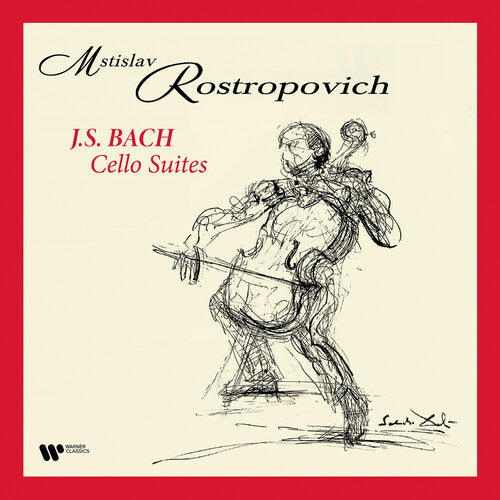 Mstislav Rostropovich - Bach: The Cello Suites 4LP