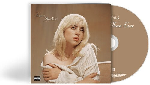 Billie Eilish - Happier Than Ever CD (Explicit Lyrics)