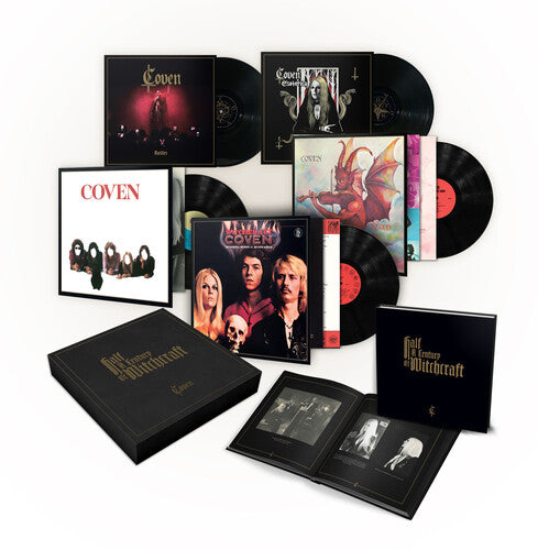 Coven - Half A Century Of Witchcraft 5LP (Gatefold Lp Jacket, 180 Gram Vinyl, Oversize Item Split)