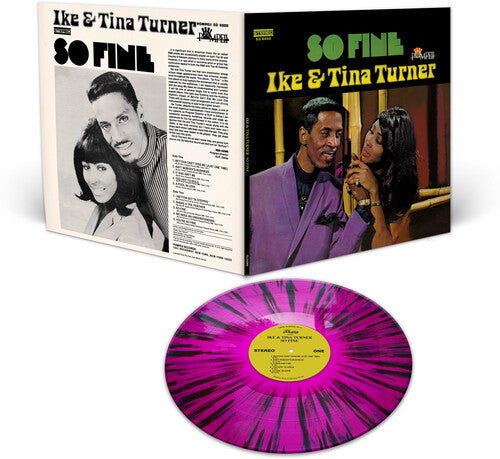 Ike & Tina Turner - So Fine (Purple & Black Splatter Vinyl) LP (Colored Vinyl, Purple, Black, Reissue, Gatefold Lp Jacket)