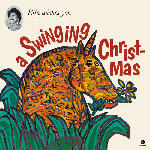 Ella Fitzgerald - Ella Wishes You A Swinging Christmas LP (Limited Edition, 180 Gram Vinyl, White Colored Vinyl, Spain)