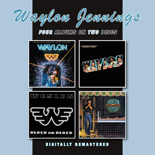 Waylon Jennings - What Goes Around Comes Around / Music Man / Black On Black / Waylon And Company CD (United Kingdom - Import)