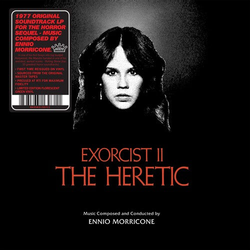 Ennio Morricone - Exorcist II: The Heretic LP (Original Soundtrack) (Limited Edition Orange & Black Swirl Vinyl)