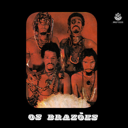Os Brazões - S/T LP (Indie Exclusive, Colored Vinyl, Orange Splatter)