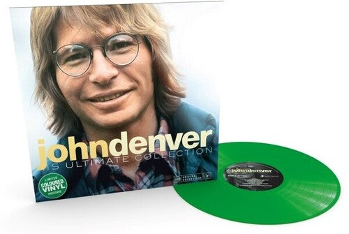 John Denver - His Ultimate Collection [180-Gram Green Colored Vinyl] LP (Holland - Import, 180 Gram Vinyl, Colored Vinyl, Green)