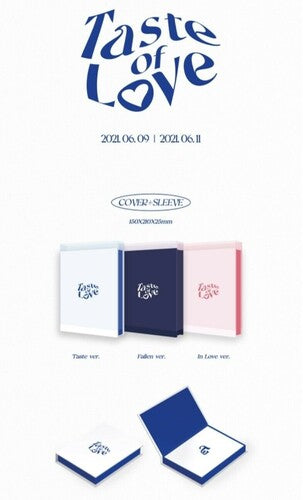 TWICE - Taste Of Love (random Cover) CD (Asia - Import, Photo Book, Photo / Photo Card, Coaster)
