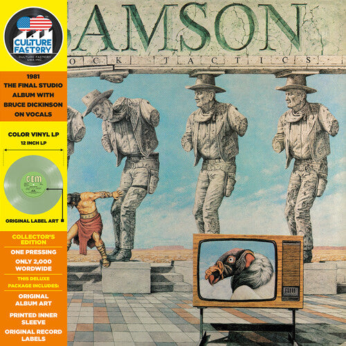 Samson - Shock Tactics (Coke Bottle Green) LP (Colored Vinyl, Green)