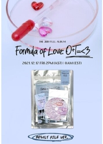 TWICE - Formula Of Love: O+T=<3 (Result File Version) (incl. Photobook, Photocard, Twind Photo + Poster) CD (Asia - Import, Photo Book, Photo / Photo Card, Poster)