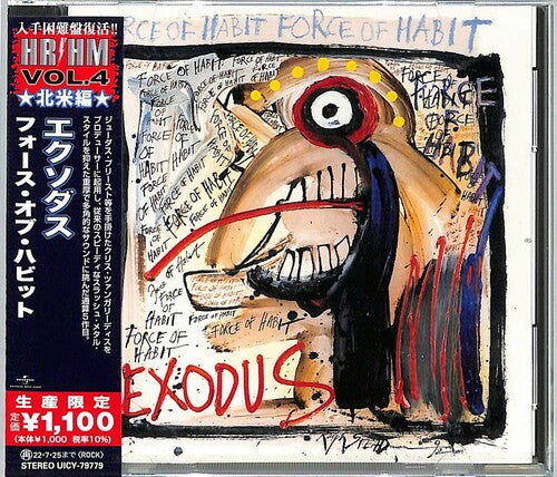 Exodus - Force Of Habit CD (Reissue, Japan, Jewel Case)