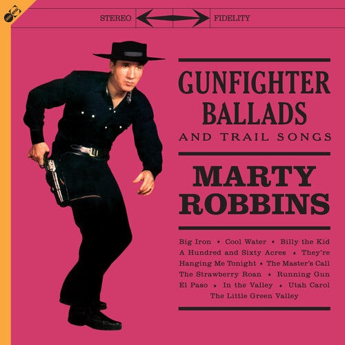Marty Robbins - Gunfighter Ballads & Trail Songs LP (Bonus CD, Bonus Tracks, Spain Pressing)