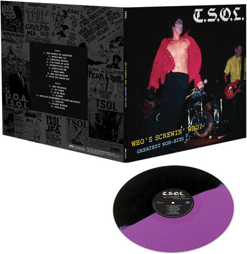 T.S.O.L. - Who's Screwin' Who? Greatest Non-Hits LP (Color Vinyl, Gatefold)
