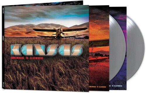 Kansas - Somewhere To Elsewhere (SILVER) 2LP (Colored Vinyl, Silver, Limited Edition)