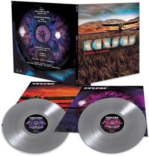 Kansas - Somewhere To Elsewhere (SILVER) 2LP (Colored Vinyl, Silver, Limited Edition)