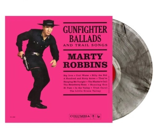 Marty Robbins - Sings Gunfighter Ballads And Trail Songs LP (Clear Vinyl, Black)