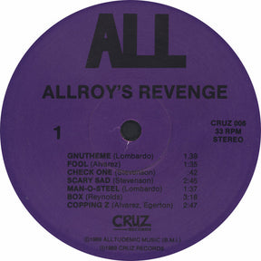 ALL (2) : Allroy's Revenge (LP, Album)
