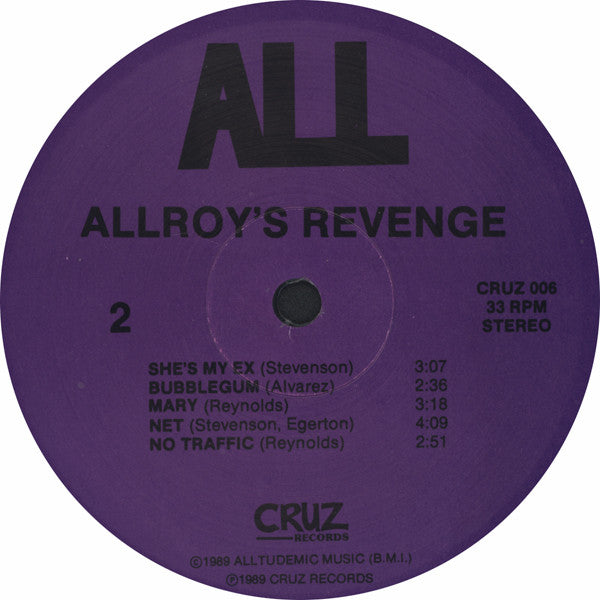 ALL (2) : Allroy's Revenge (LP, Album)