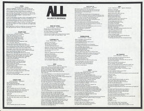 ALL (2) : Allroy's Revenge (LP, Album)