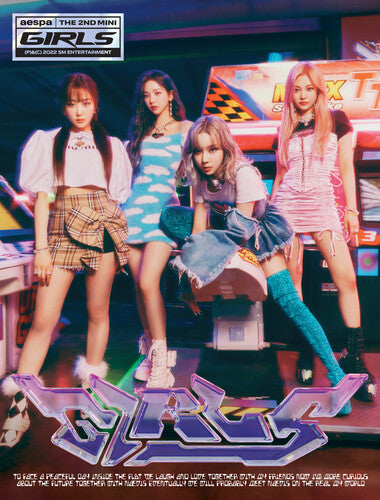 Aespa - Girls - The 2nd Mini Album (Real World Version) CD (Bonus Track, Poster, Sticker)