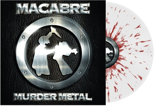 Macabre - Murder Metal - Clear w/ Red Splatter LP (Remastered, Colored Vinyl, Clear Vinyl, Red)