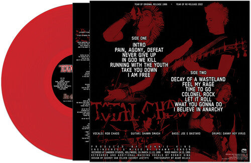 Total Chaos - In God We Kill - RED LP (Colored Vinyl, Red)