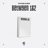 TWICE - Between 1&2 [Cryptography Ver.] CD (Photo Book, Photo / Photo Card, Sticker, Poster, Postcard)
