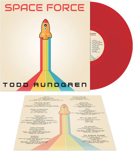 Todd Rundgren - Space Force - Red LP (Colored Vinyl, Red)