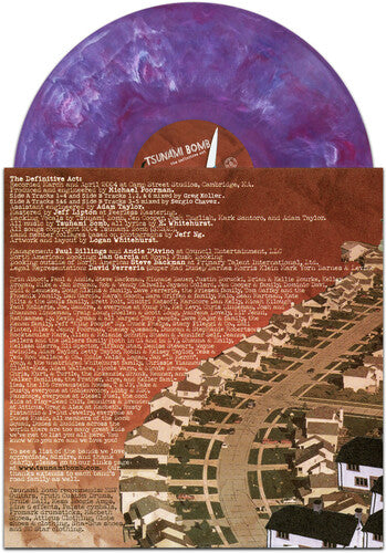 Tsunami Bomb - The Definitive Act - Purple Marble LP (Colored Vinyl, Purple, Reissue)