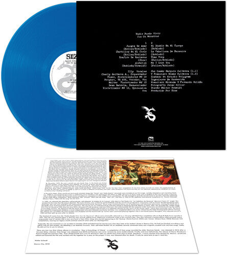 Size - Nadie Puede Vivir Con Un Monstruo - Blue LP (Colored Vinyl, Blue)