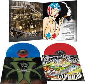 Kottonmouth Kings - Mile High - Red/blue LP (Explicit Lyrics, Colored Vinyl, Red, Blue, Gatefold Lp Jacket)