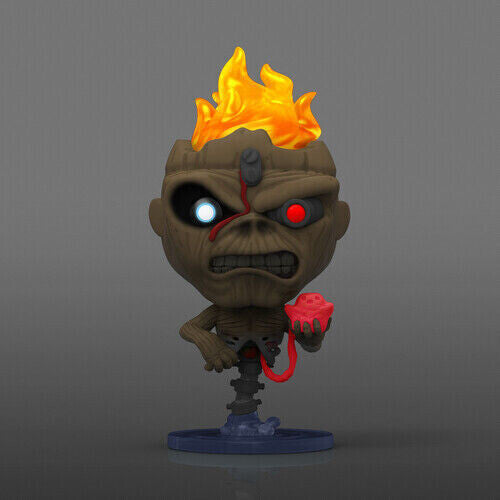 FUNKO POP! ROCKS: Iron Maiden - Eddie 4PK Glow in the Dark Box Set