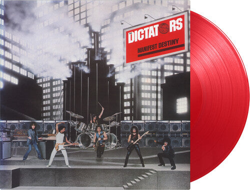 The Dictators - Manifest Destiny - Limited 180-Gram Translucent Red Colored Vinyl LP (Holland - Import, Limited Edition, 180 Gram Vinyl, Colored Vinyl, Red)