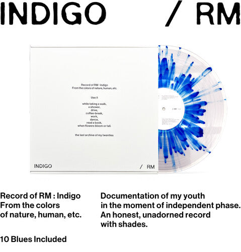 Rm (Bts) - Indigo LP (Booklet, Poster, Photo Cards)