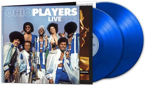 Ohio Players - Live 1977 - Blue 2LP (Colored Vinyl, Blue, Limited Edition, Gatefold Lp Jacket)