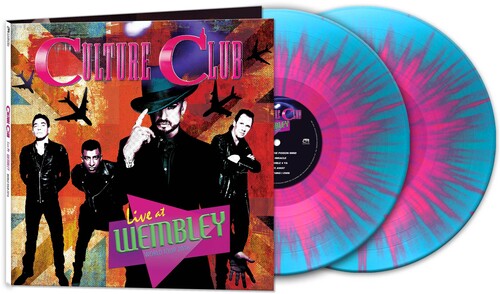 Culture Club - LIVE AT WEMBLEY - WORLD TOUR 2016 - PINK/BLUE SPLATTER LP (Colored Vinyl, Pink, Blue, Splatter, Limited Edition)