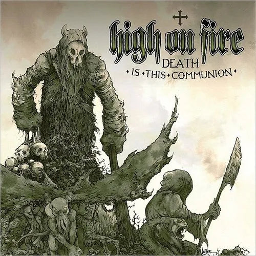High On Fire - Death Is This Communion 2LP (Green & White Colored Vinyl)