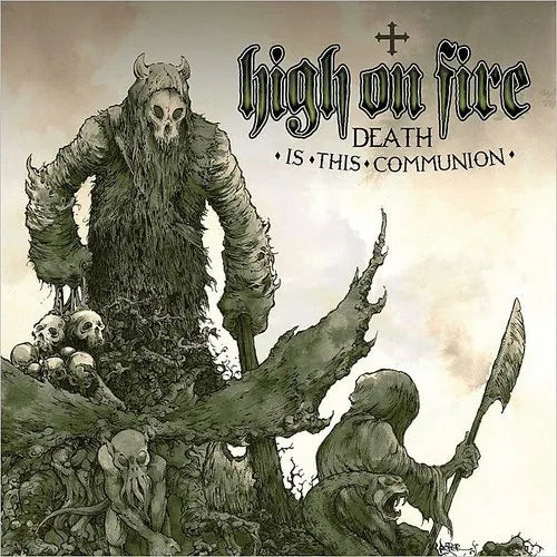 High On Fire - Death Is This Communion 2LP (Colored Vinyl, Green, White)