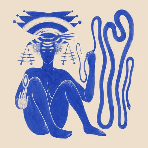 Hiatus Kaiyote - Love Heart Cheat Code LP (Indie Exclusive White and Blue vinyl)