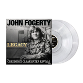 the album cover for John Fogerty - Legacy: the Creedence Clearwater Revival years -  [Indie Exclusive Ultra Clear 2LP]