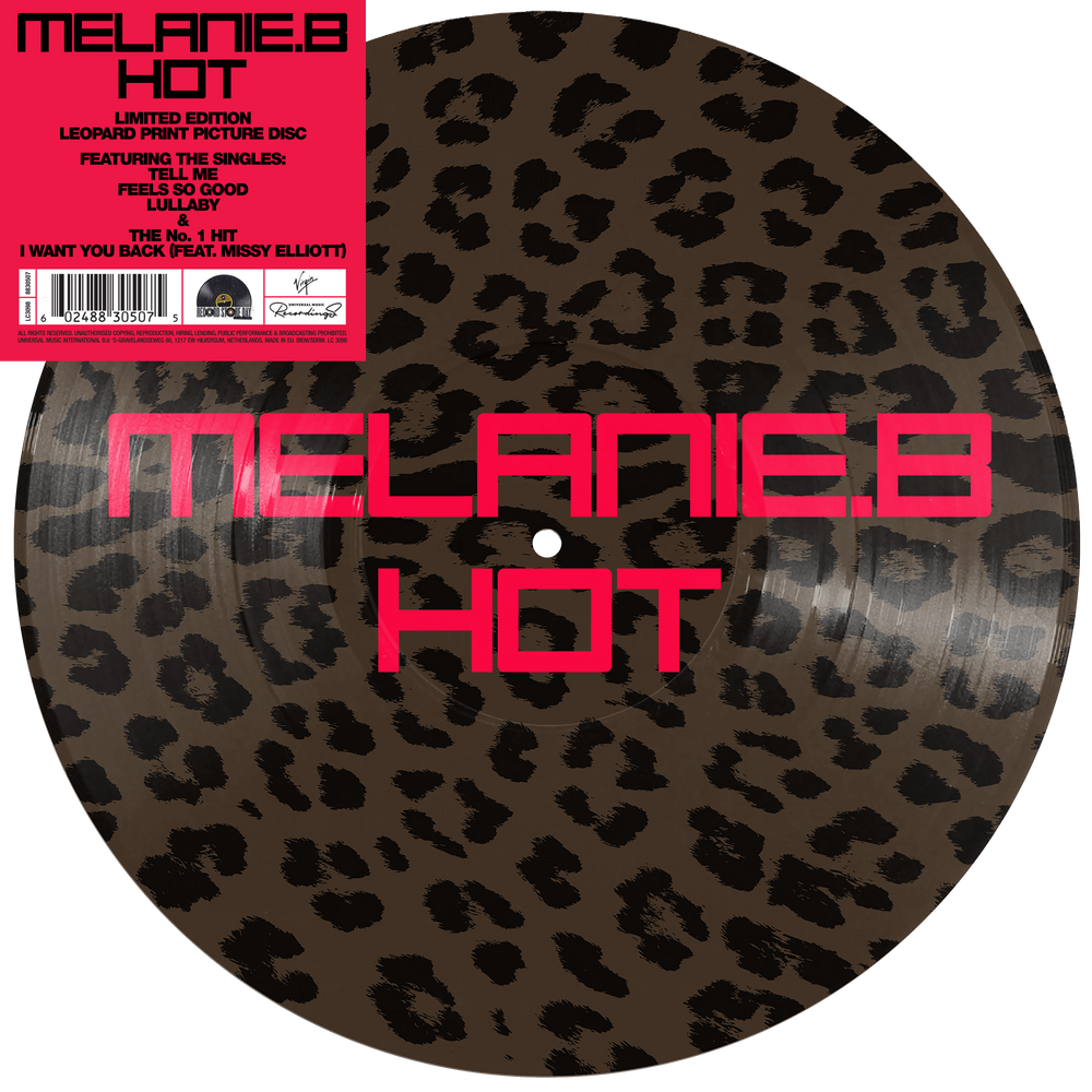 the album cover for Melanie B - Hot [RSD 2026]