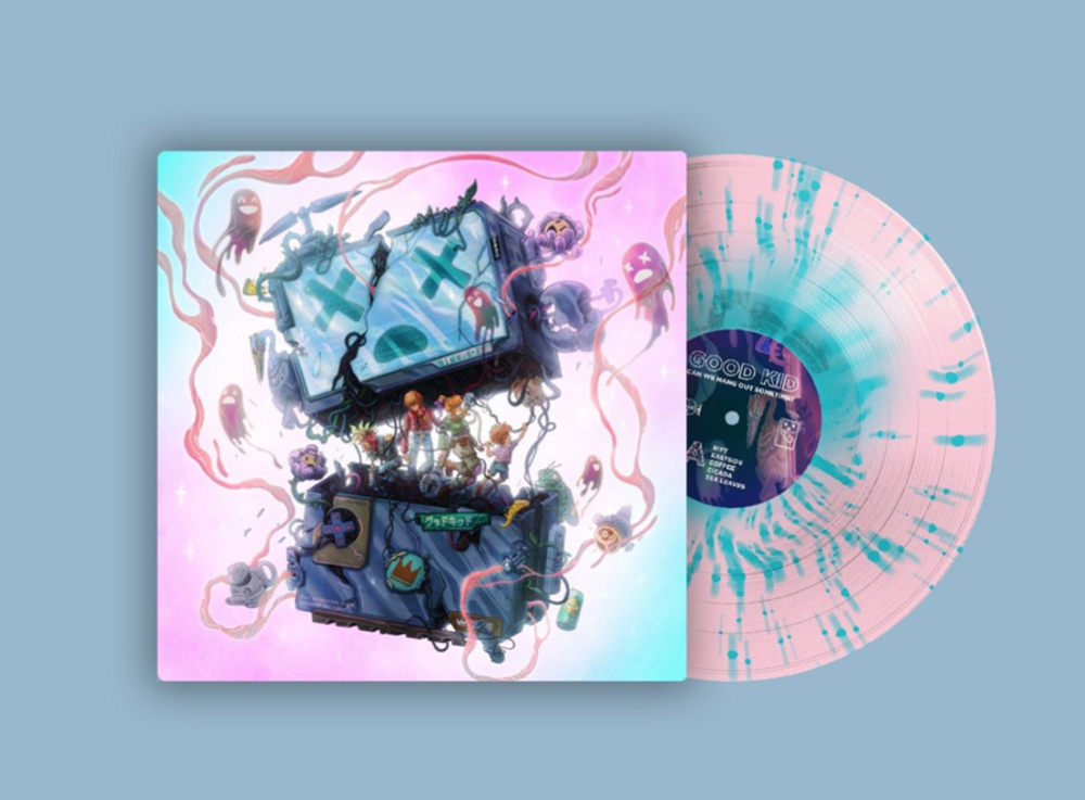 the album cover for Good Kid - Can We Hang Out Sometime [Colored Vinyl] (Org) (Teal)