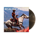 the album cover for The Strokes - Reality Awaits [Indie Exclusive Black Ice Glitter]