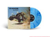 the album cover for Fu Manchu - Daredevil [Indie Exclusive Sky/Dune Buggy Blue Swirl]