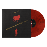 the album cover for Yard Act - You're Gonna Need A Little Music [Indie Exclusive Red Smoke]