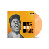 the album cover for Little Richard - Here's Little Richard - [Indie Exclusive Georgia Peach]