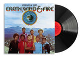 the album cover for Earth, Wind & Fire - Open Our Eyes