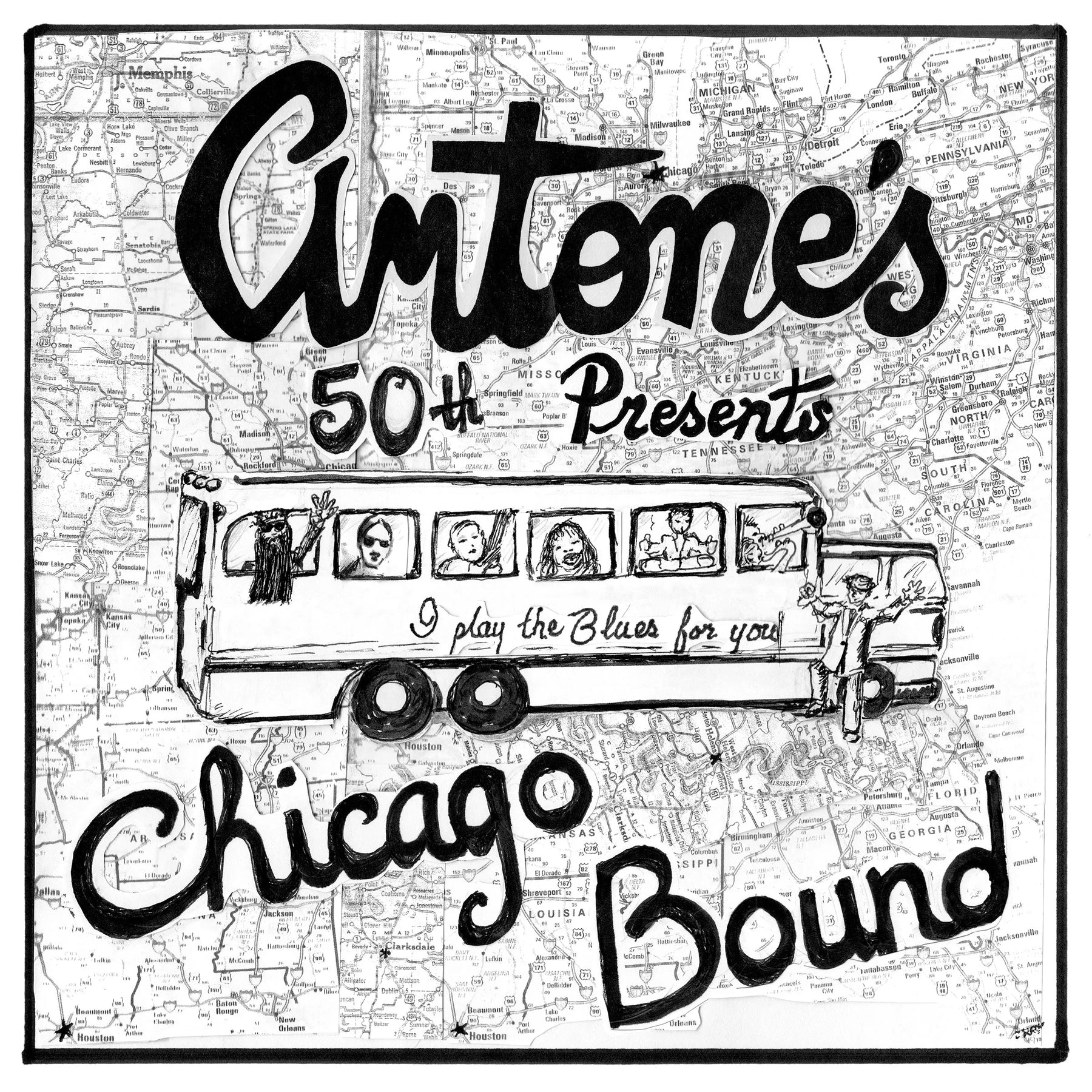 Various Artists - Antone’s 50th Presents Chicago Bound: Honoring Muddy, Cliff & Blue LP