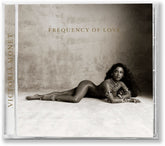 the album cover for Victoria Monét - Frequency of Love [Jewel Case]