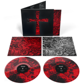 the album cover for Tony Iommi - From The Dark [Indie Exclusive Red/Black Marble 45 RPM]