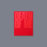the album cover for Evan - DEATH OF ME [EXPLOSION Ver.]